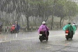 Cảnh báo mưa lớn, mưa đá ở Bắc bộ và Thanh Hóa đến Quảng Bình