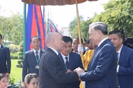 Quốc vương Campuchia chủ trì lễ đón chính thức Chủ tịch nước Tô Lâm