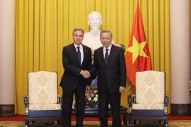 Chủ tịch nước Tô Lâm tiếp Ngoại trưởng Hoa Kỳ Antony Blinken