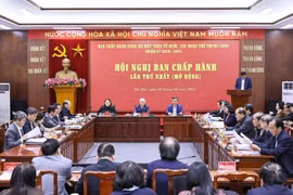 Hội nghị lần thứ nhất Ban Chấp hành Đảng bộ MTTQ, các đoàn thể trung ương