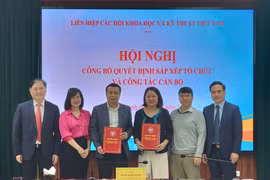 Công bố các quyết định về sắp xếp tổ chức Cơ quan Trung ương LHHVN