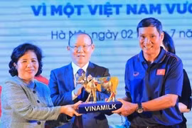 Vì một Việt Nam vươn cao: Vinamilk tài trợ chính cho các đội tuyển bóng đá Quốc gia
