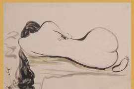 Bức tranh khoả thân của hoạ sĩ Lê Phổ bán 32,6 tỷ có gì đặc biệt?