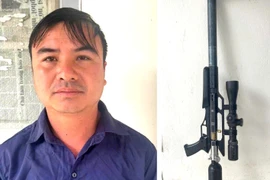 Bắt giữ đối tượng dùng súng hơi bắn thú rừng ở Thanh Hóa