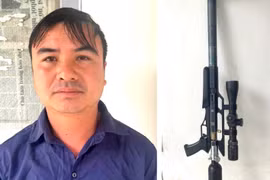 Bắt giữ đối tượng dùng súng hơi bắn thú rừng ở Thanh Hóa