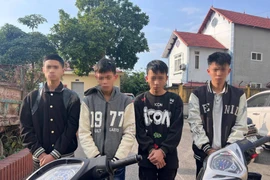 Bắt nhóm đối tượng gây ra liên tiếp 4 vụ trộm cắp xe