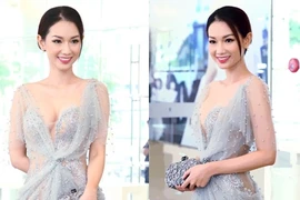 MC Quỳnh Chi tái xuất với nhan sắc rạng rỡ