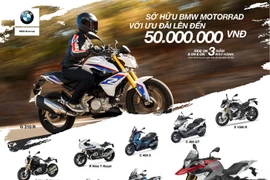 BMW Motorrad ưu đãi giá bán lên đến 50 triệu đồng