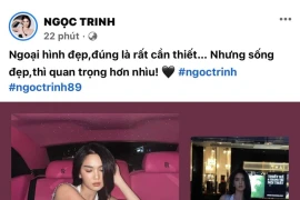 Ngọc Trinh: Ngoại hình đẹp là cần thiết nhưng sống đẹp thì quan trọng hơn