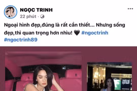 Ngọc Trinh: Ngoại hình đẹp là cần thiết nhưng sống đẹp thì quan trọng hơn