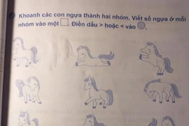 Bài toán lớp 1 xoắn não, phụ huynh cãi kịch liệt tìm đáp án 