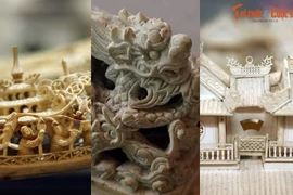 Ngắm ba bộ cổ vật ngà voi đỉnh cao ở ba miền đất nước