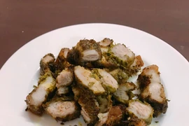 Nướng thịt ba chỉ với loại lá đắng đắng này ăn siêu ngon 