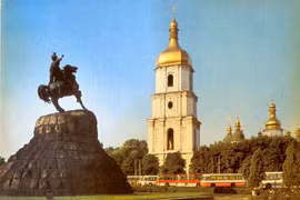 Loạt ảnh tráng lệ về thành phố Kiev những năm 1980 qua bưu thiếp Liên Xô