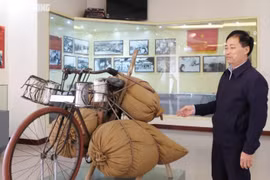 Hiện vật của “nhà vô địch xe thồ hàng” trong chiến dịch Điện Biên Phủ