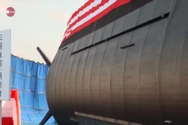 Video: Nhật Bản hạ thủy tàu ngầm lớp Teigei đầu tiên