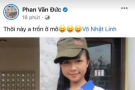 Đăng ảnh ngố của vợ, Phan Văn Đức bị dọa cho ngủ ngoài
