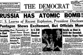 Nhà Trắng hoảng loạn thế nào khi Liên Xô có bom nguyên tử?