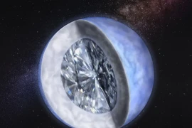 Thiên thể lạ được ví như “viên kim cương khổng lồ” giữa vũ trụ