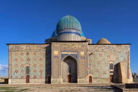 Cận cảnh khu lăng mộ cổ hoành tráng nhất Trung Á