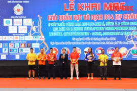 14 đoàn tham dự Giải quần vợt vô địch U14 ITF châu Á