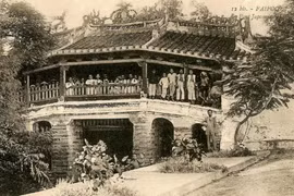 Loạt ảnh lịch sử quý giá về Chùa Cầu ở Hội An 