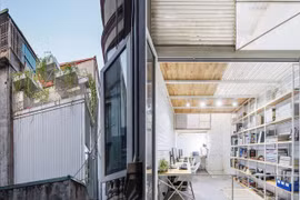 Nhà 10m2 ở Hà Nội không tốn viên gạch để xây vẫn đẹp như mơ 