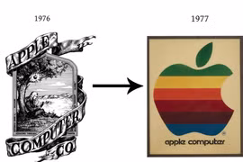 Những lần đổi logo hài hước của các hãng công nghệ 