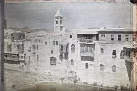 Ảnh màu hiếm có về thánh địa Jerusalem năm 1918
