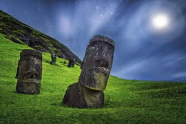 9 giả thuyết 'động trời' về những bức tượng Moai ở đảo Phục Sinh