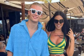 Haaland gặp gỡ người mẫu tai tiếng nhất World Cup 2022