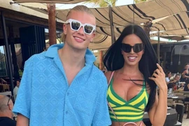 Haaland gặp gỡ người mẫu tai tiếng nhất World Cup 2022