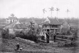 Loạt ảnh cực hiếm về chùa Một Cột thế kỷ 19