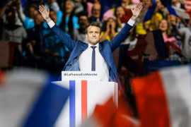 Ông Macron tái đắc cử tổng thống Pháp