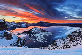 Sửng sốt cảnh đẹp siêu thực ở hồ nước sâu nhất nước Mỹ