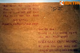 Ấn tượng bộ sưu tập truyền đơn của Cách mạng Tháng 8