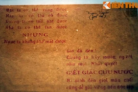 Ấn tượng bộ sưu tập truyền đơn của Cách mạng Tháng 8