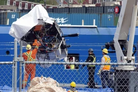 Tìm thấy thi thể người trong đống đổ nát của tàu lặn thám hiểm Titanic 