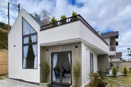 Thiết kế nhà cấp bốn kiểu mới đẹp, bên trong có cả tiểu cảnh