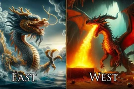 Soi loạt khác biệt thú vị giữa rồng phương Đông và rồng phương Tây