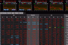 Đứt dòng tiền lớn, cổ phiếu đồng loạt giảm sàn