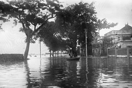 Ảnh tư liệu hiếm về trận lụt lịch sử ở miền Bắc năm 1926