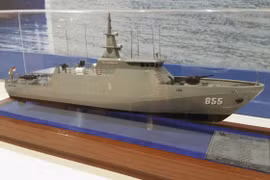 Hải quân Indonesia hạ thủy 2 tàu chiến Type PC-40 M tự đóng trong nước