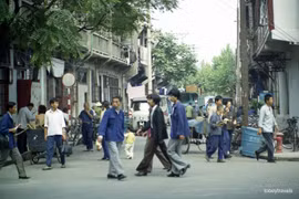 Ảnh hiếm về cuộc sống ở thành phố Vũ Hán năm 1984