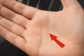 2 đường tài lộc trên bàn tay, ai có không lo thiếu tiền 