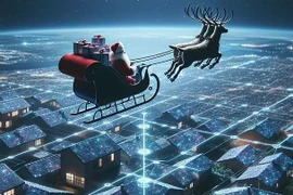 AI hỗ trợ ông già Noel chinh phục 40 triệu mái nhà