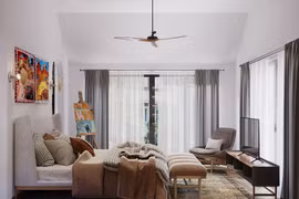 Không gian biệt thự đơn lập ở Hà Nội mang hơi hướng nghỉ dưỡng