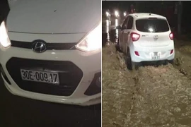 Xác định chủ xe Hyundai đâm gãy chân bé đi xe điện rồi bỏ chạy