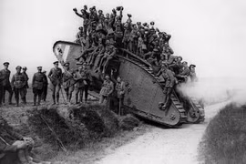 Trận đánh đầu tay đem lại danh tiếng cho xe tăng thời Thế chiến I 