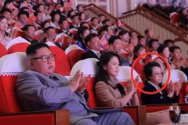 Cô ruột ông Kim Jong-un bất ngờ xuất hiện sau 6 năm chồng chết